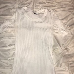 White Topshop t shirt